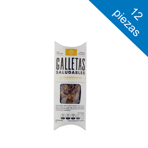 12 piezas Galletas Saludables (50g c/u)